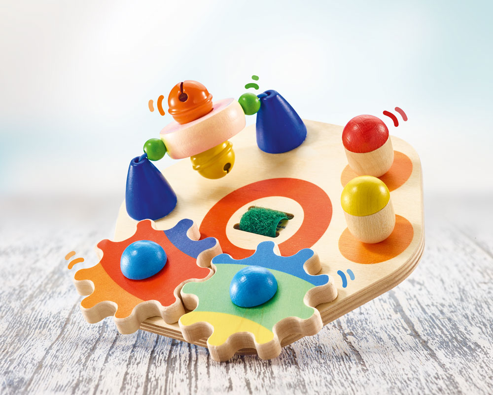 Amici, chaîne de landau - jouets bois Selecta