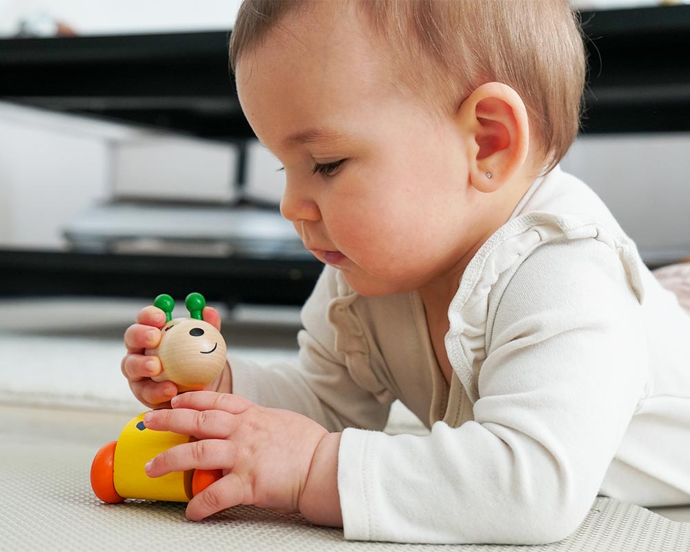 bébés de 0 à 6 mois - jouets bois Selecta